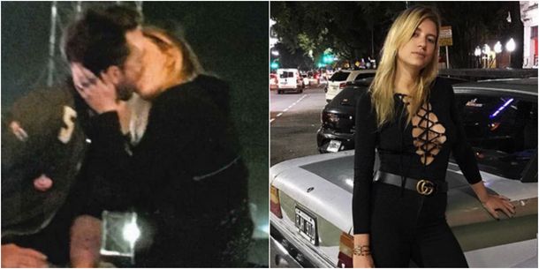 Chano fue fotografiado a los besos con una hermosa rubia