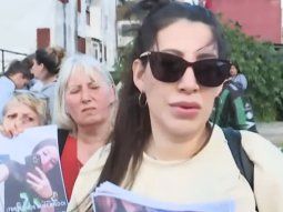 Daiana, prima de Brenda y Morena, dos de las tres jóvenes desaparecidas.