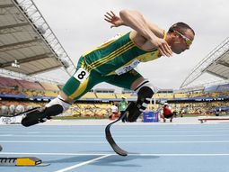 Oscar Pistorius, de Sudáfrica, hace historia en Londres 2012 Oscar Pistorius, de Sudáfrica, hace historia en Londres 2012