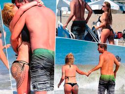 Flor Peña junto a Ramiro Ponce de León en Mar del Plata Flor Peña junto a Ramiro Ponce de León en Mar del Plata