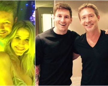 La selfie de Tinelli y Valdes que tomó Gisela Dulko