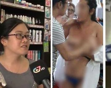 Habló Ling la dueña del súper chino en que desnudaron a mujer