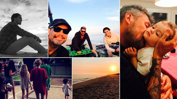 Las vacaciones de Marcelo Tinelli y Guillermina Valdes