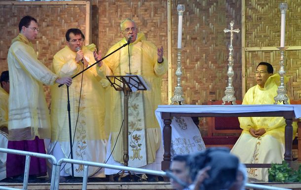 Las imágenes del papa Francisco en Filipinas