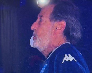 La inmediata reacción de Francella a la eliminación de Racing de la Libertadores