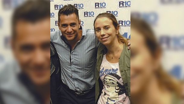 Cecilia Ruffa ganó la gran carrera de autitos de masilla en la puerta de Radio 10