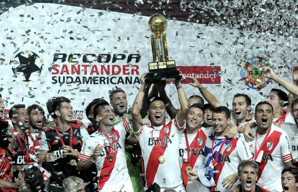 River le ganó a San Lorenzo y se quedó con la Recopa Sudamericana