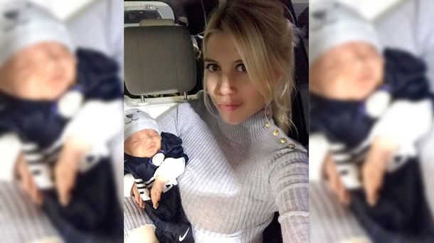 Wanda llevó a la cancha a Isabella.&nbsp;