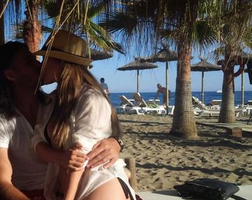 Evangelina Anderson demostró su amor por Demichelis en Twitter