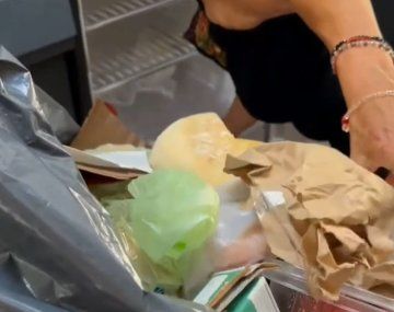 Así tuvo que tirar toda la comida de la heladera una usuaria por el apagón masivo