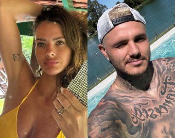 Más fotos de la China Suárez en la casa de Icardi