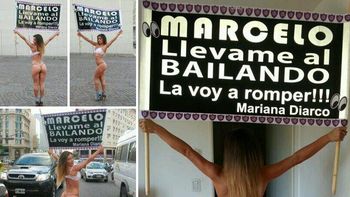 insolito pedido: mariana diarco se quedo en topless para ir al bailando insolito pedido: mariana diarco se quedo en topless para ir al bailando