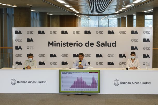 Realizan procedimiento en el Ministerio de Salud porteño por denuncia sobre la vacuna