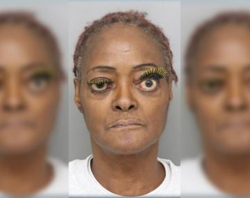 La detuvieron y su foto de prontuario se hizo viral