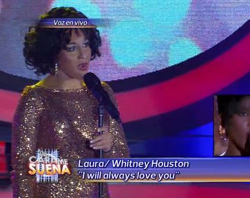 Esquivel ganó en la piel de Whitney Houston