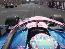 ¡que reflejos! la maniobra de colapinto en la largada, para evitar un choque ¡que reflejos! la maniobra de colapinto en la largada, para evitar un choque