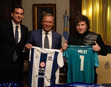 Milei se reunió con Fassi en Casa Rosada tras la polémica entre Talleres y la AFA