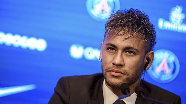 La presentación de Neymar en el PSG