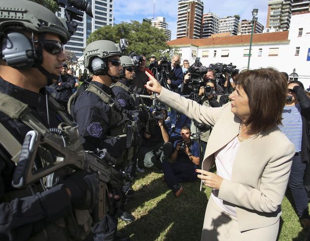 Bullrich apuntó contra los organismos de Derechos Humanos: No están del lado del policía asesinado