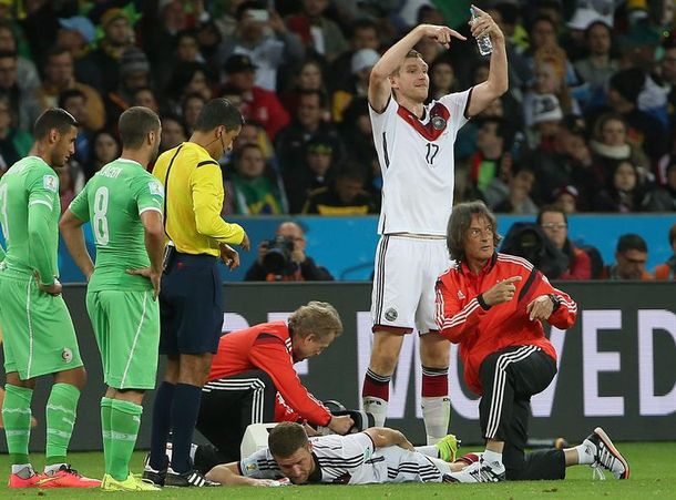 Una mala para Alemania, a pesar de la clasificación: perdió a un jugador por lesión