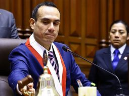 Presidente destituido José Jerí. Presidente destituido José Jerí.