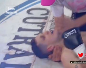 El KO al hijo del Látigo Coggi que asustó a su padre