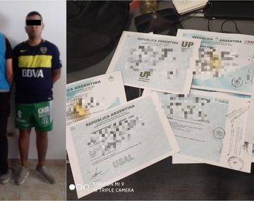 Falsificaban títulos de universidades privadas