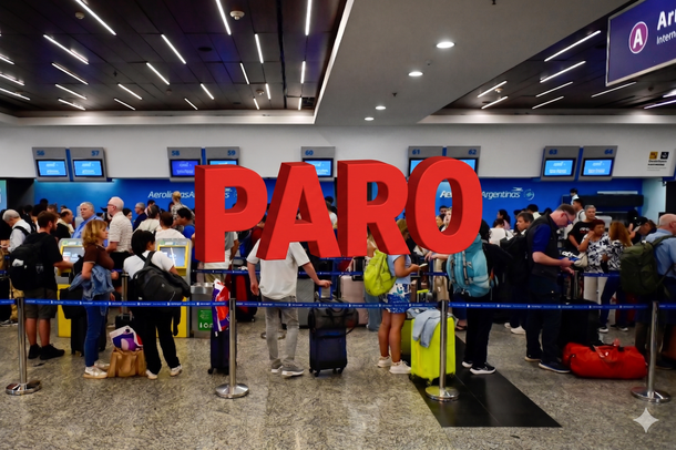 Cuándo arranca el paro nacional en Aeroparque