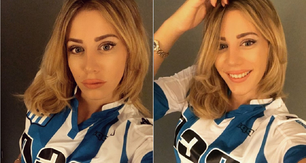 La esposa de un nuevo refuerzo de Racing ya se ganó el corazón de los hinchas en las redes