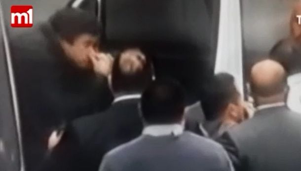 Así llegaron los dirigentes de River a la Bombonera