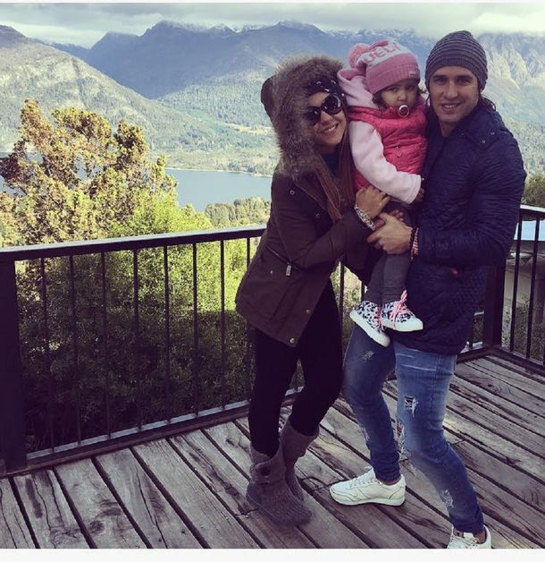 Las románticas vacaciones de Tamara Alves con Toranzo y su hija en Bariloche