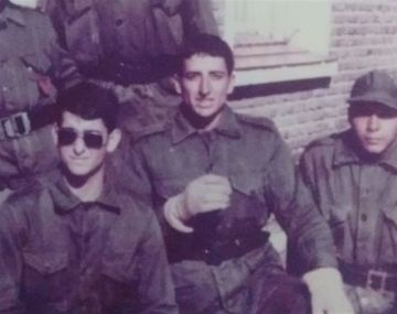 Andrés Folch durante la guerra de Malvinas