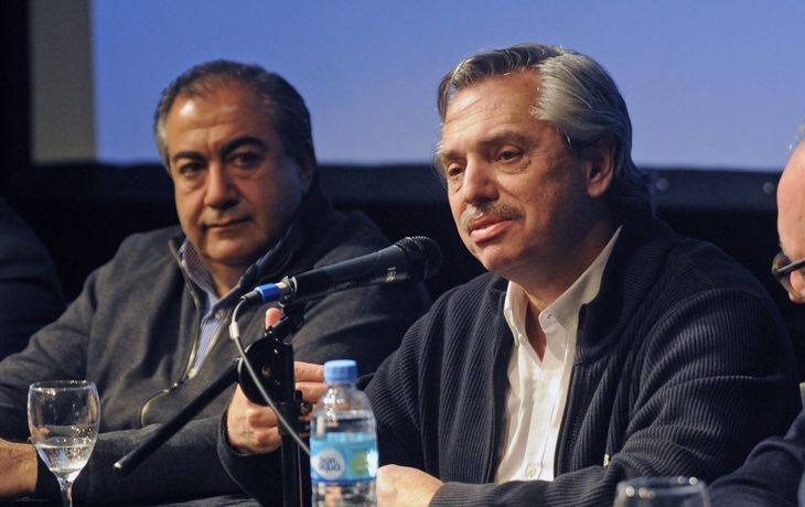 Héctor Daer y Alberto Fernández