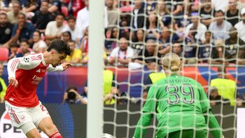 Kai Havertz abrió el marcador para Arsenal ante PSG en la final de la Champions League. Kai Havertz abrió el marcador para Arsenal ante PSG en la final de la Champions League.