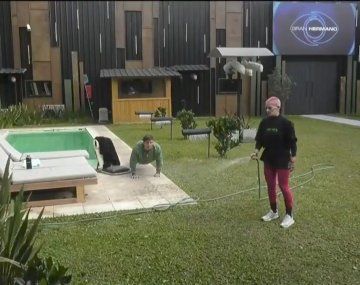 Furia y Bautista, participantes de Gran Hermano.