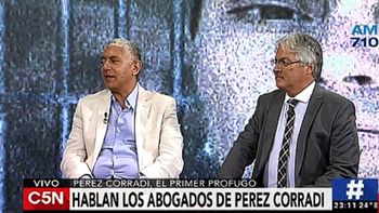 los abogados aseguran que perez corradi se va a entregar los abogados aseguran que perez corradi se va a entregar