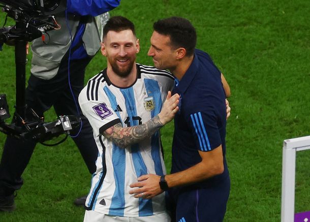 Los 11 de Scaloni para la final contra Francia