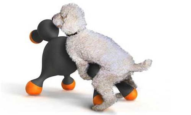 Muñeca inflable perros