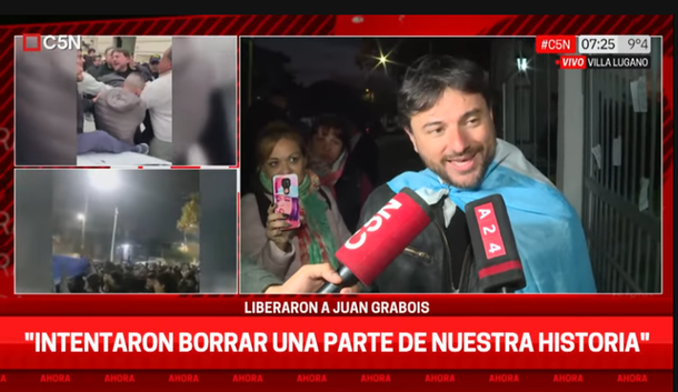 Liberaron a Juan Grabois: Este Gobierno va a terminar