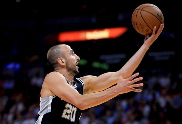 Otra buena actuación de Manu para el triunfo de San Antonio Spurs