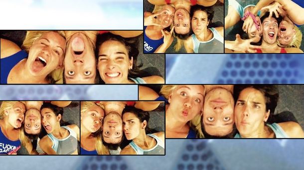 La alegría de Juana Viale en los ensayos desde Chile para el Bailando: mirá las fotos