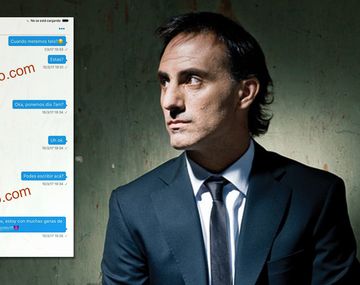 Los chats de Diego Latorre y Natacha Jaitt