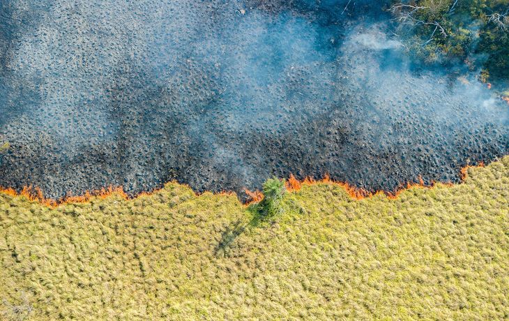 Incendios en Corrientes: el Gobierno nacional desplegó brigadistas, aviones y máquinaria