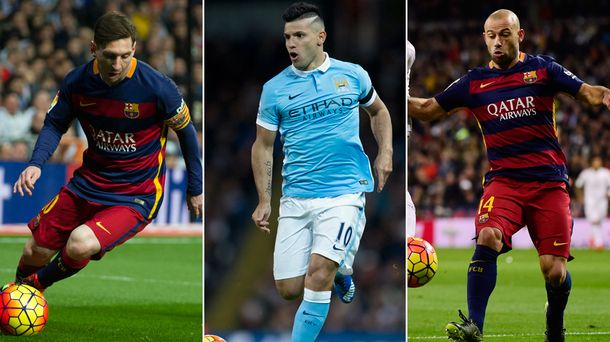 Los argentinos que pueden formar parte del 11 ideal de la UEFA