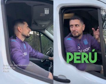 El divertido video de Gabriel Arias en la previa de Racing-Vélez por la Libertadores: Va directo a Perú