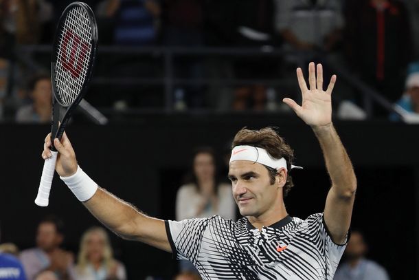 Federer avanza en el Abierto de Australia