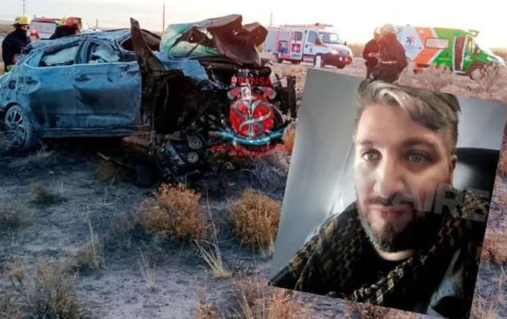 Viajaba para comprar una casa, murió tras volcar en Ruta 6 y desapareció su dinero