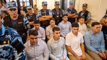 crimen de fernando baez sosa: asi fue la actitud de los rugbiers en la audiencia crimen de fernando baez sosa: asi fue la actitud de los rugbiers en la audiencia