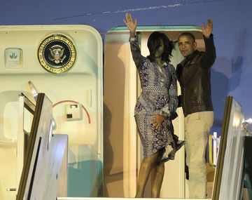 Terminó la histórica visita: Obama partió rumbo a Estados Unidos