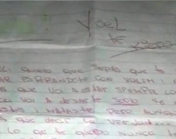 Una carta y una confesión: ¿cuál es la nueva pista en el caso de Melina?